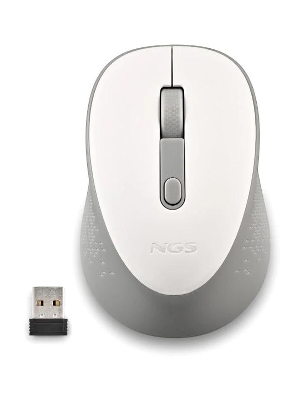 NGS RATON INALAMBRICO 800/1600DPI Blanco 4