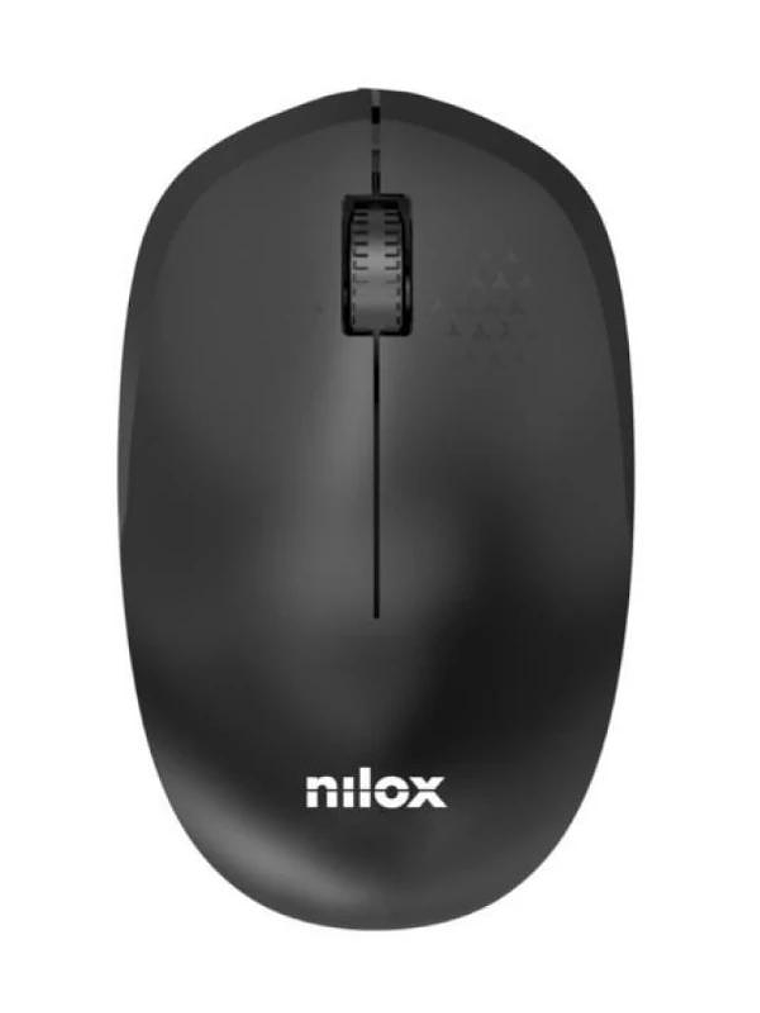 Nilox Ratón Wireless, 1000 DPI, 3 botones, Negro 1