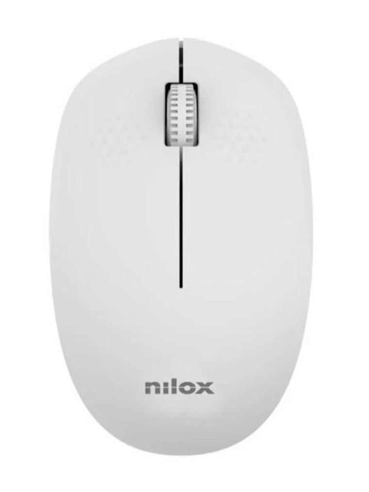 Nilox Ratón Wireless, 1000 DPI, 3 botones, Gris 1