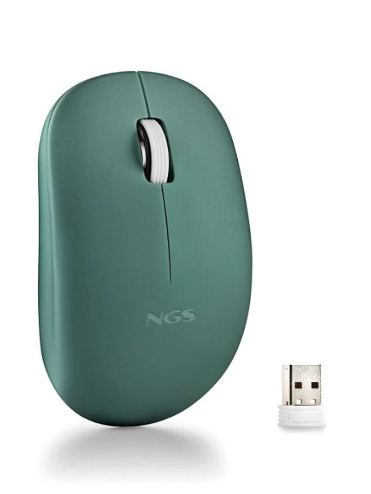 NGS Raton Fogpro Inalambrico Verde 1