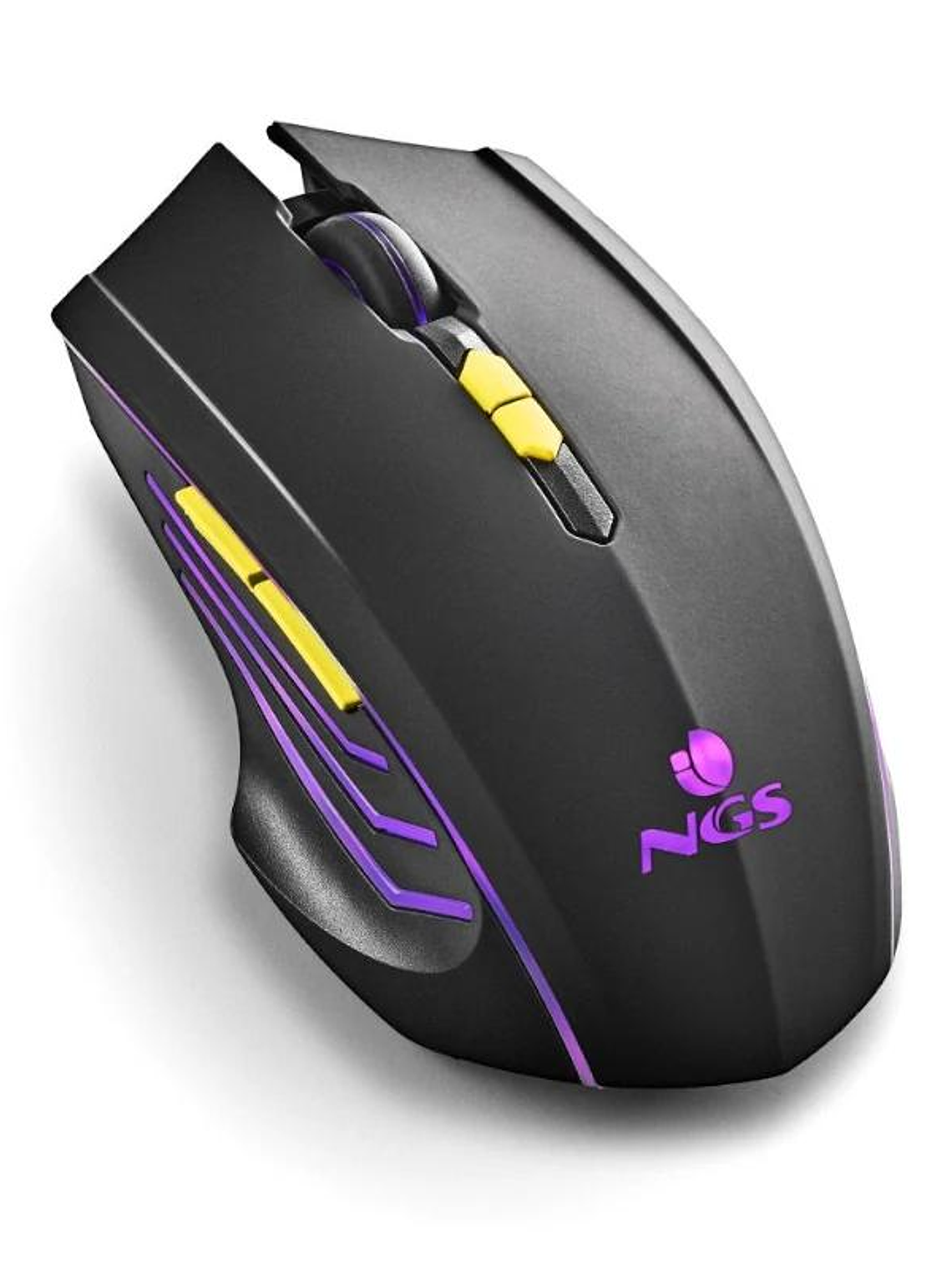 NGS RATON GAMING INALAMBRICO CON LUCES LED 2