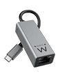 EWENT ADAPTADOR DE RED GIGABIT USB-C ALUMINIO - Miniatura 2