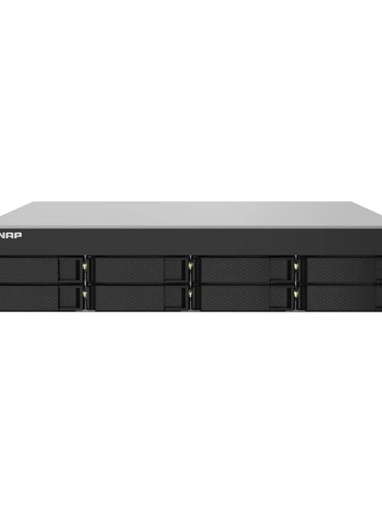 QNAP TS-832PXU-RP-4G NAS 8xHDD-Bay 2x10GbE SFP+ 2U 1