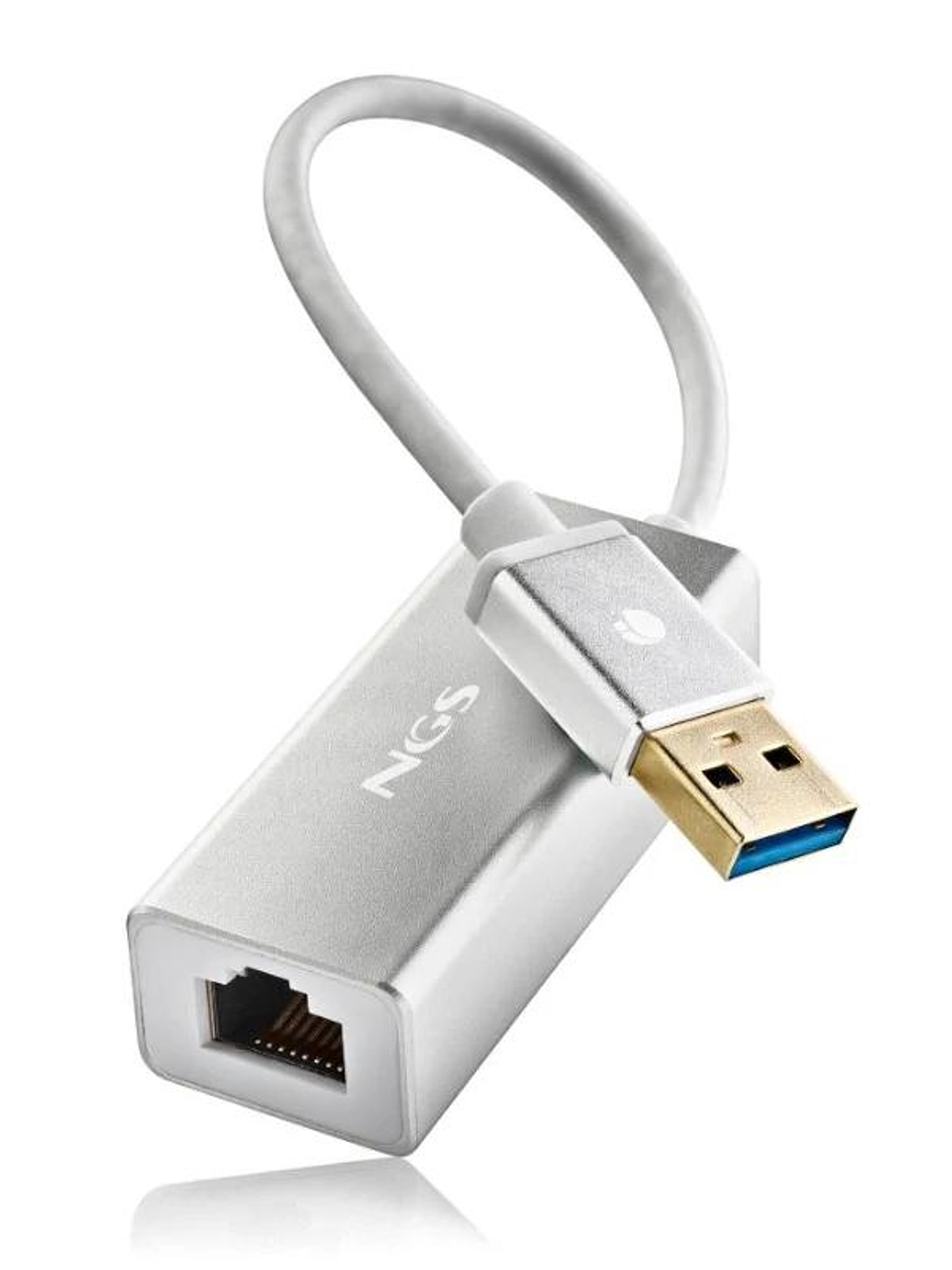 NGS Adaptador Hacker 3.0 usb a lan 1GBPS CABLE 15C 1