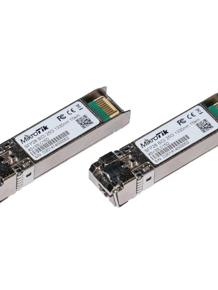 MikroTik XS+2733LC15D Modulo 1.25/10/25Gb 15Km 1