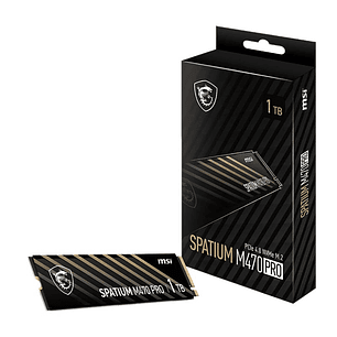 MSI SSD Spatium M470 Pro 1Tb PCIe 4.0 NVMe 6000Mbs