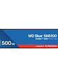 WD Blue SN5100 SSD 500GB NVMe Gen4 6600MB-s - Miniatura 1