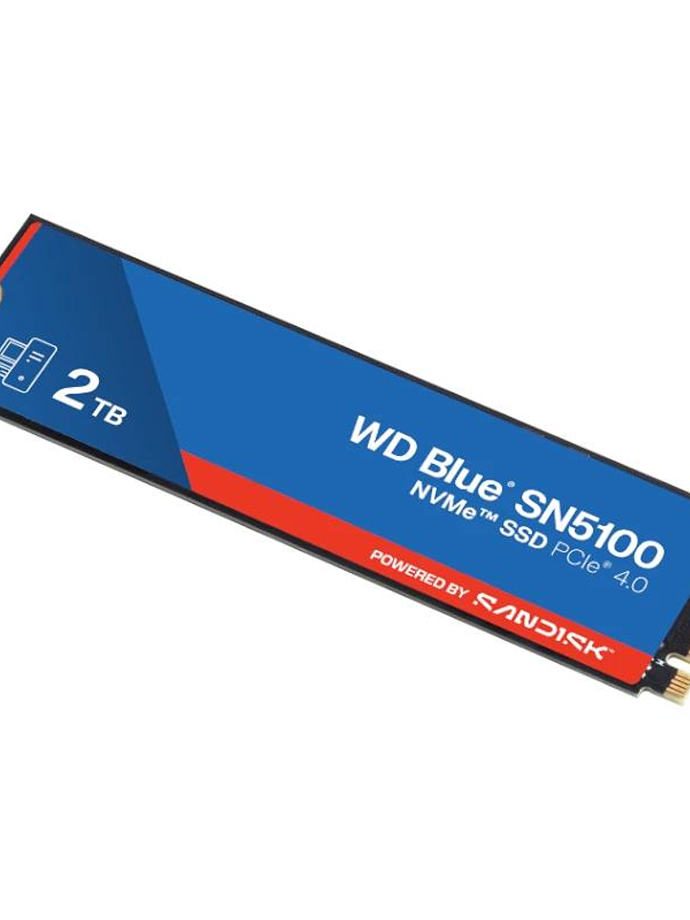 WD Blue SN5100 SSD 2TB NVMe Gen4 6700MB-s 2