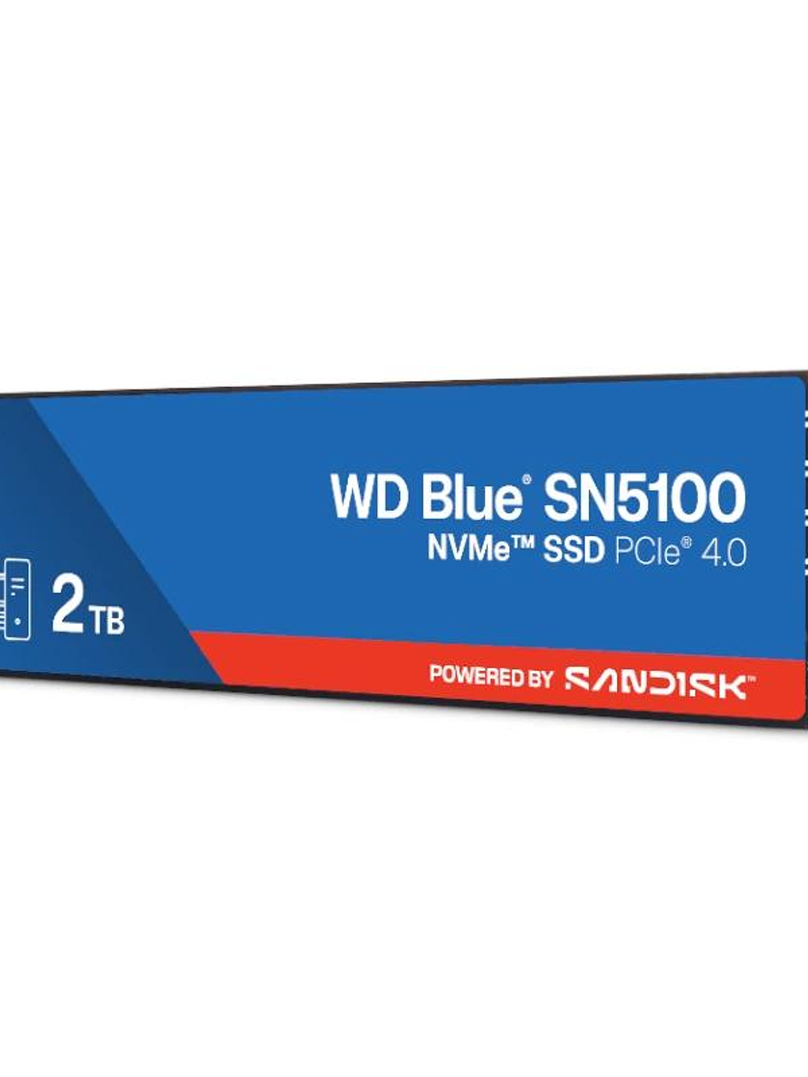 WD Blue SN5100 SSD 2TB NVMe Gen4 6700MB-s 4