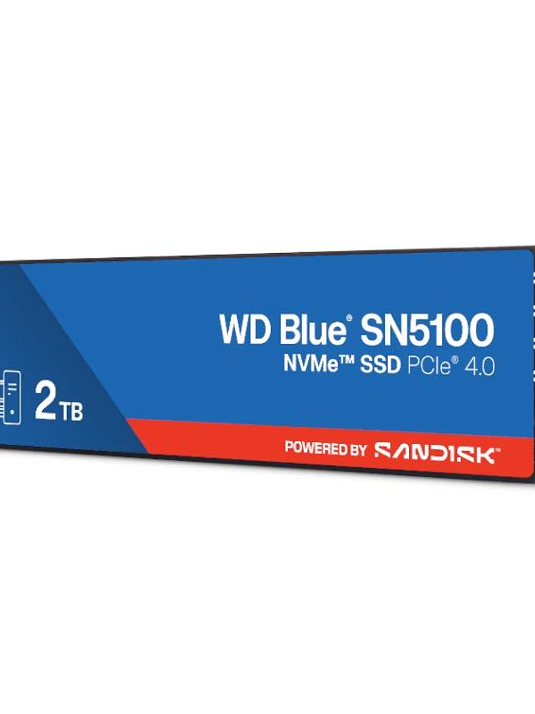 WD Blue SN5100 SSD 2TB NVMe Gen4 6700MB-s 4