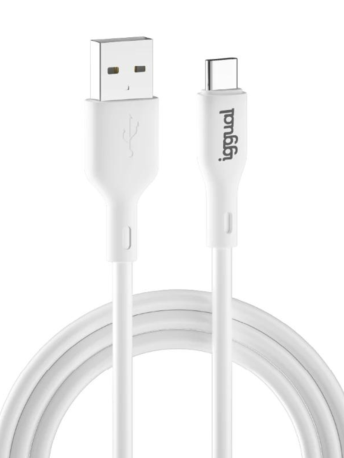 iggual cable USB-A/USB-C 100 cm blanco 1