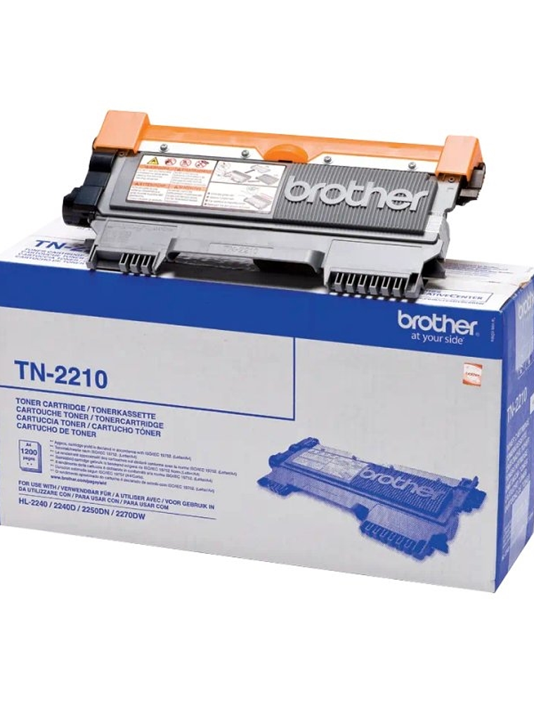 Brother Tóner TN2210 Negro 1