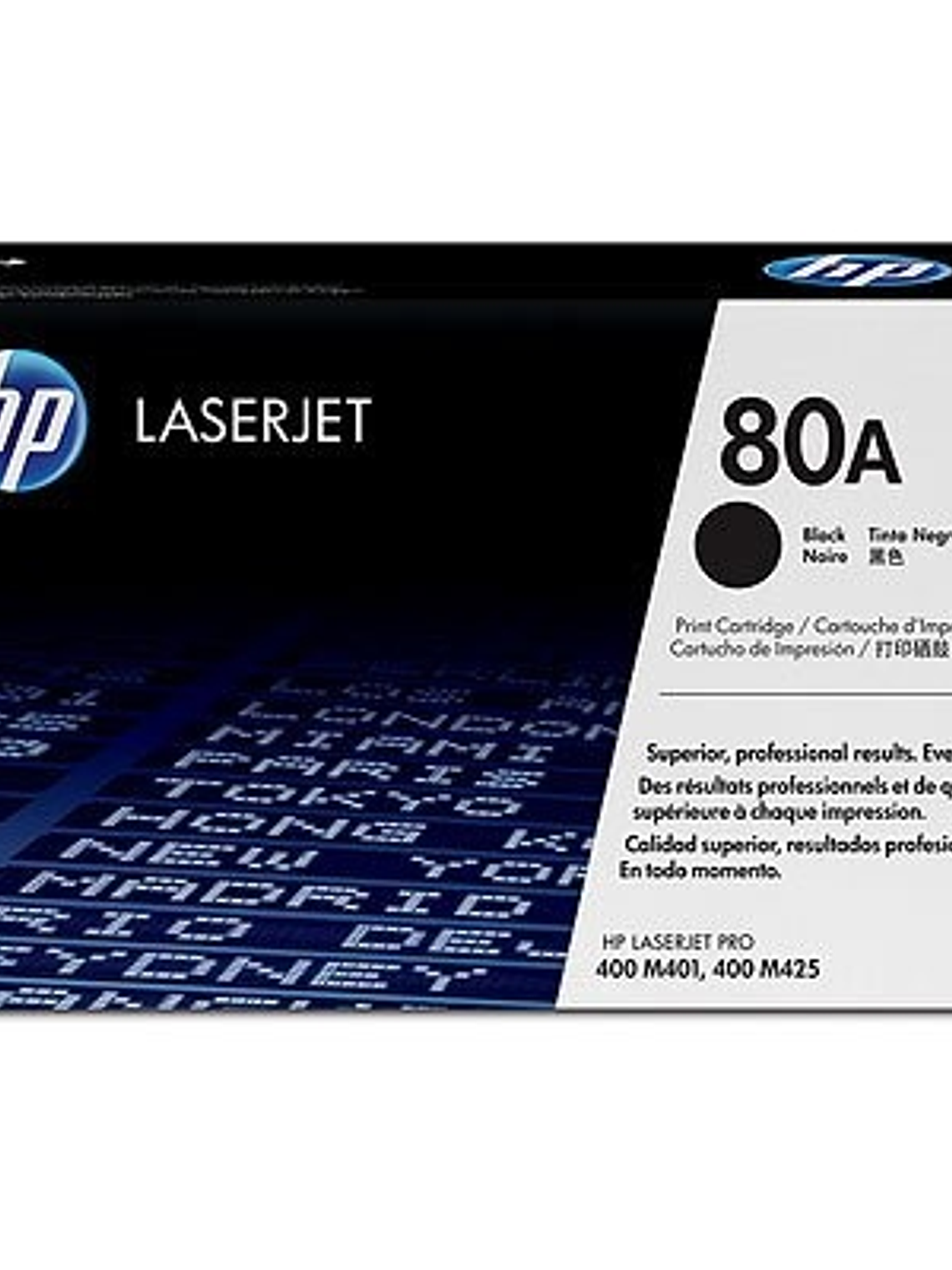 HP Tóner CF280A Negro 1