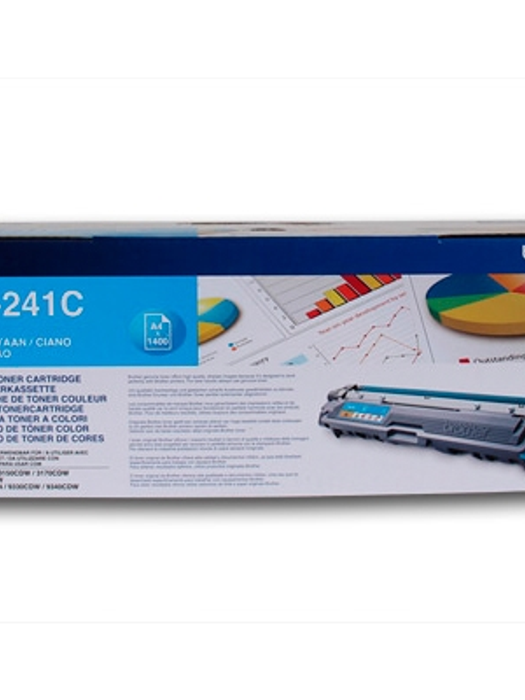 Brother Tóner TN241C Cyan 1