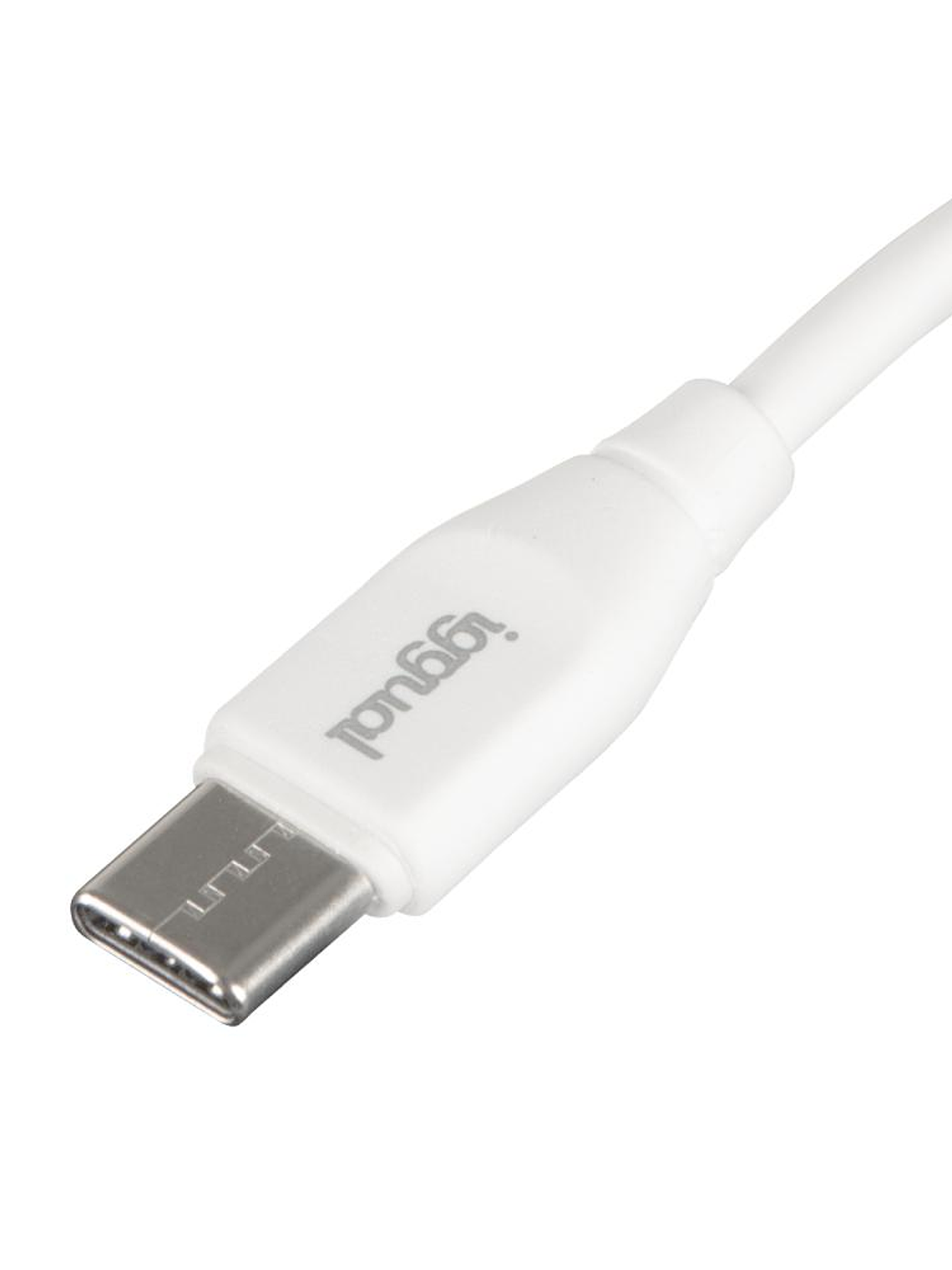 iggual Cable USB-C/USB-C 100 cm blanco Q3.0 3A 60W 4