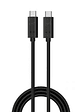 Ewent Cable USB-C Carga Rápida 60W 10Gbps,4K 1m - Miniatura 2
