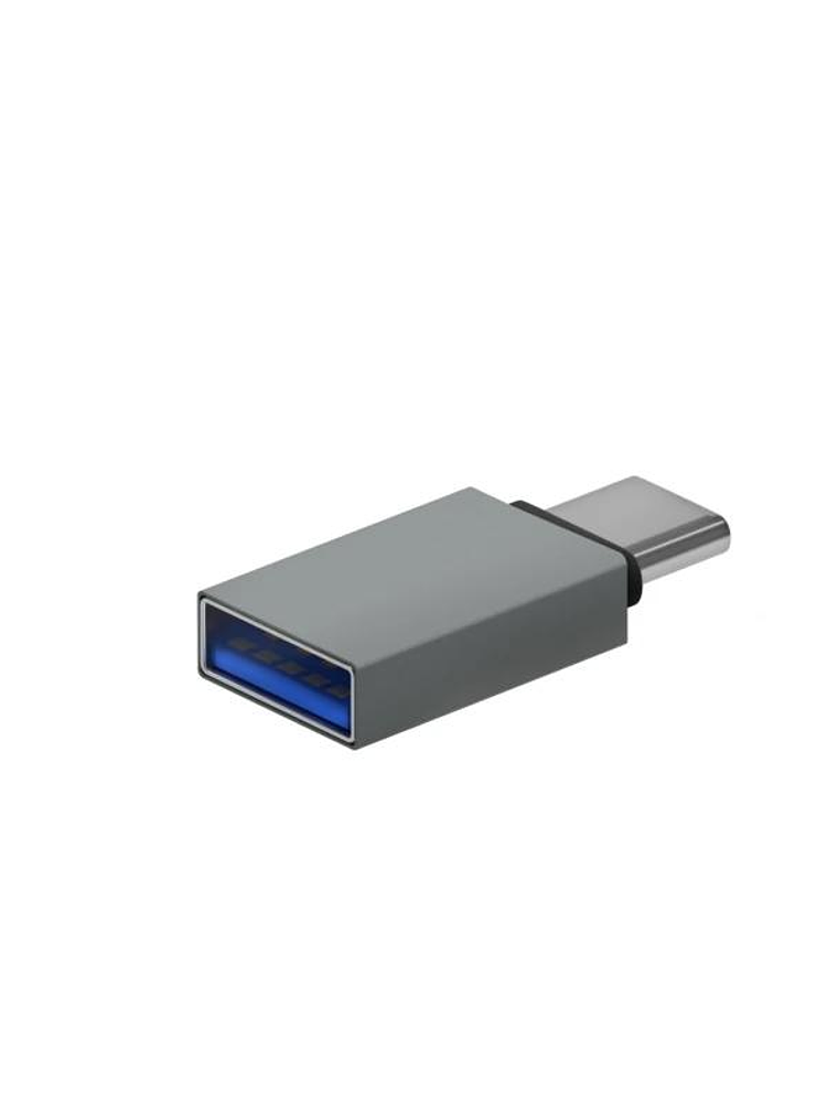 Aisens Mini Adaptador USB 3.2 Gen1 3A CM-AH Gris 2