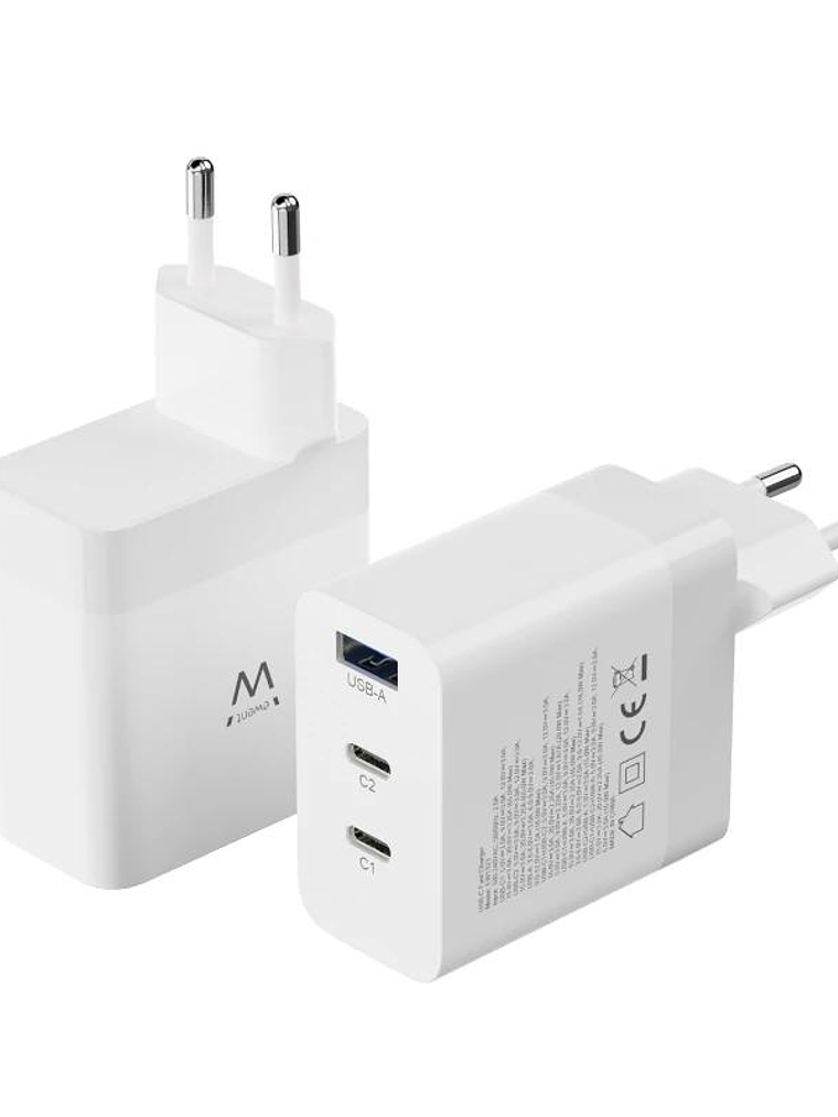 EWENT Cargador carga rapido 65w usb-c y usb-a 2