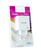 TOOQ Cargador pared GAN 2xUSB-C 1xUSB-A 45W+20W - Miniatura 2