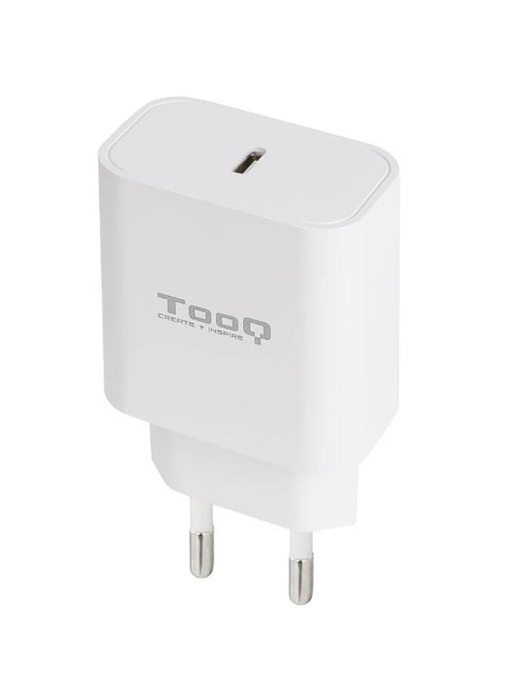 Tooq Cargador pared USB-C PD3.0 20W Blanco 1