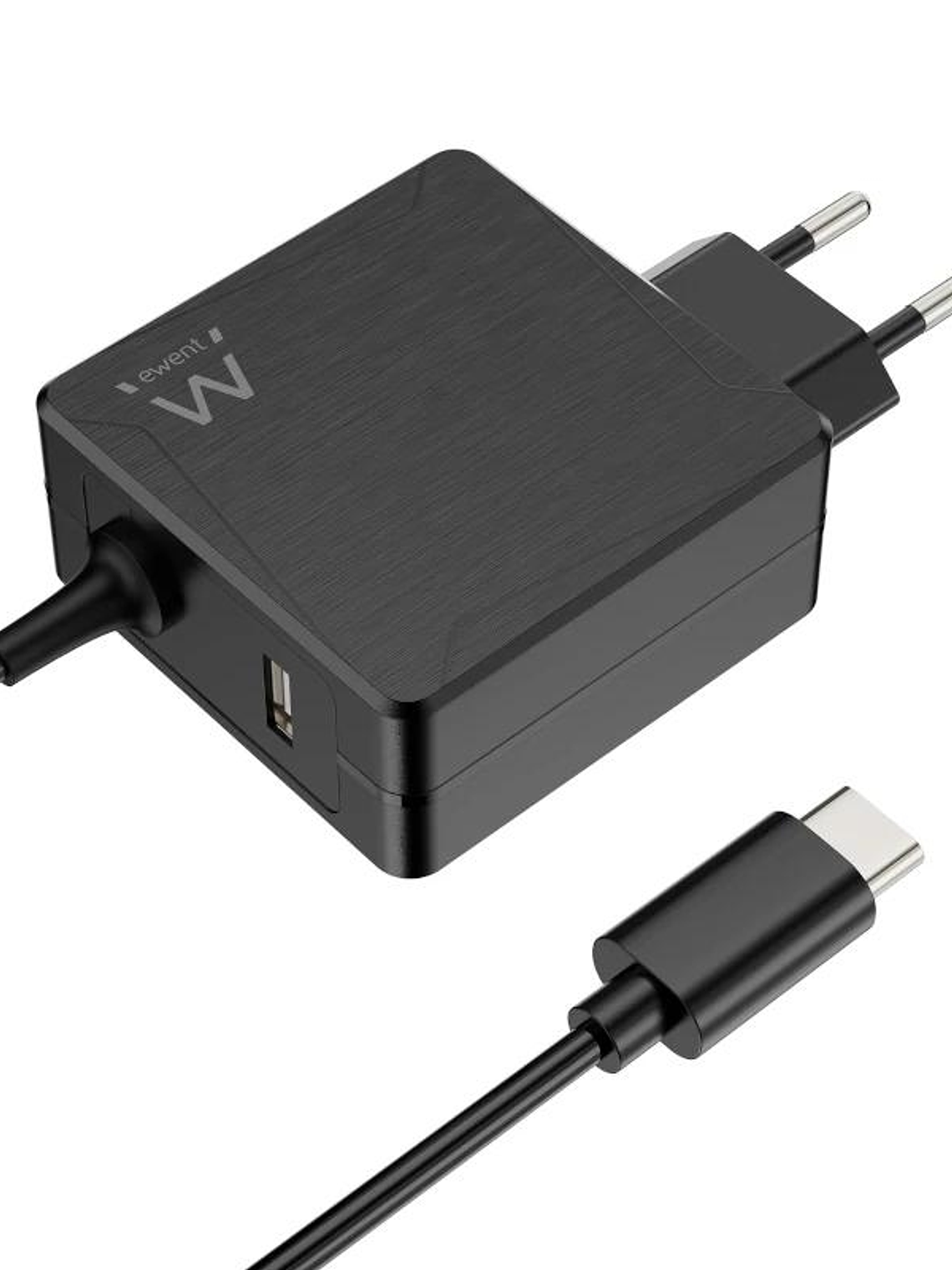 EWENT Cargador USB-C PD 45W +Puerto usb-A 1