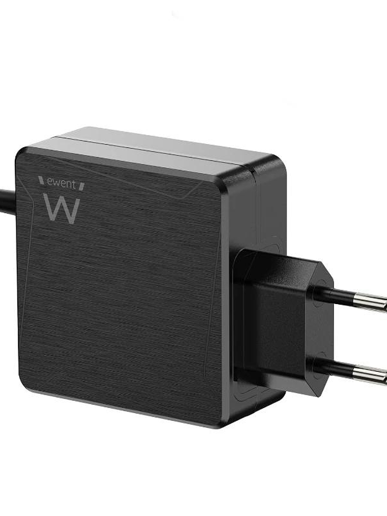 EWENT Cargador USB-C PD 45W +Puerto usb-A 2