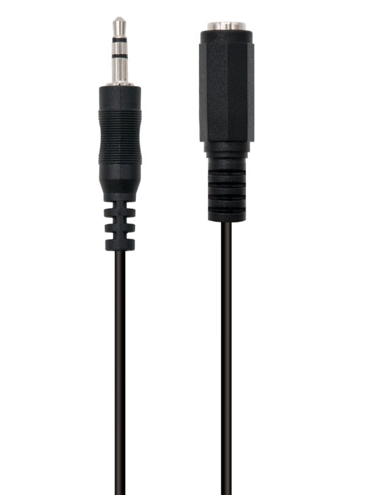 Ewent Cable Audio Estereo 3,5mm/M y 3,5mm/H -3mt 1