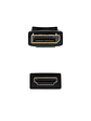 Nanocable Cable Conversor DP a HDMI 0,5 M Negro - Miniatura 3