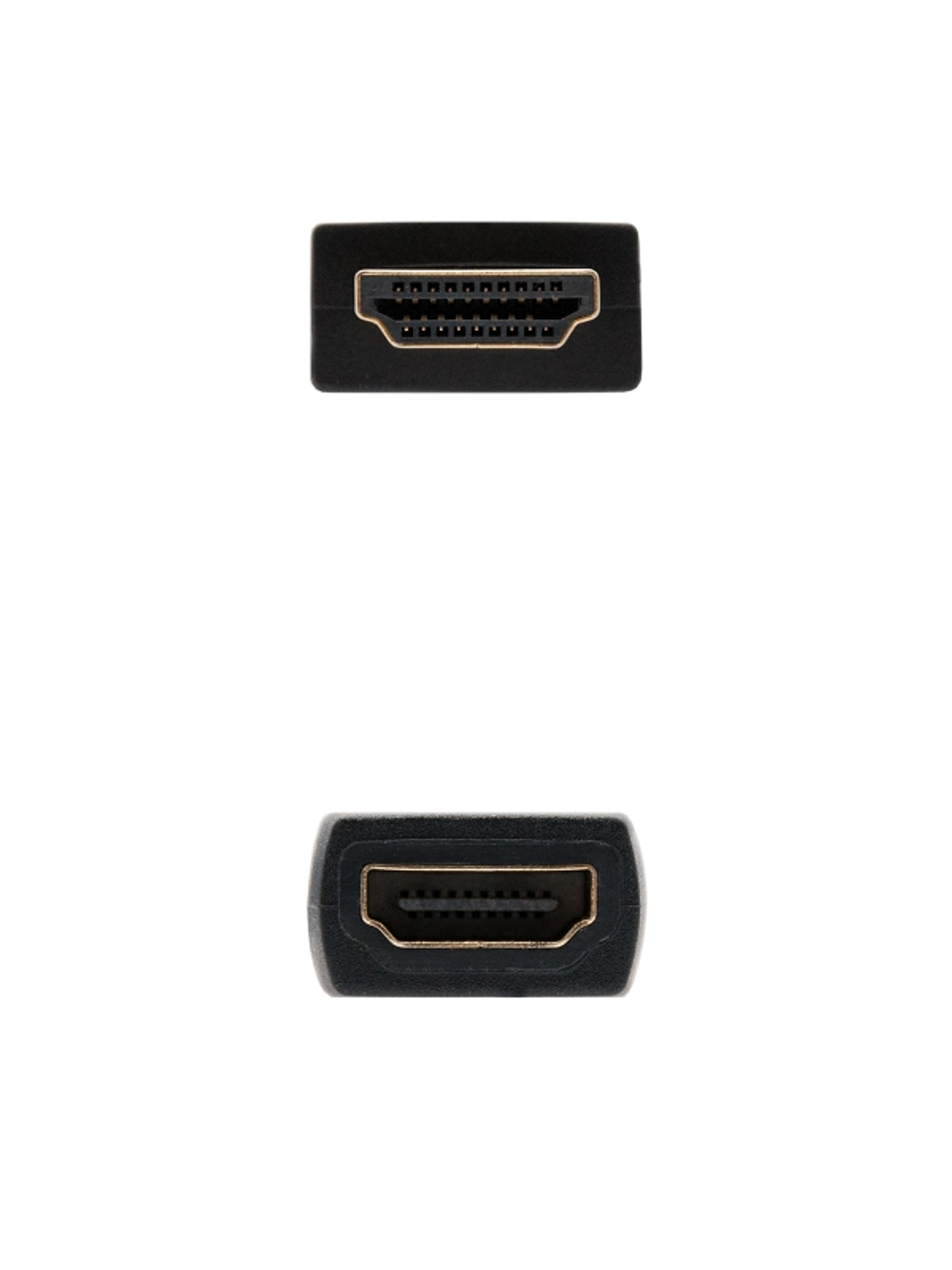 Nanocable Cable HDMI Prolongador V2.0  2M 3