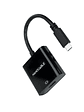 Nanocable Conversor USB-C/M a HDMI/H Negro 15cm - Miniatura 3