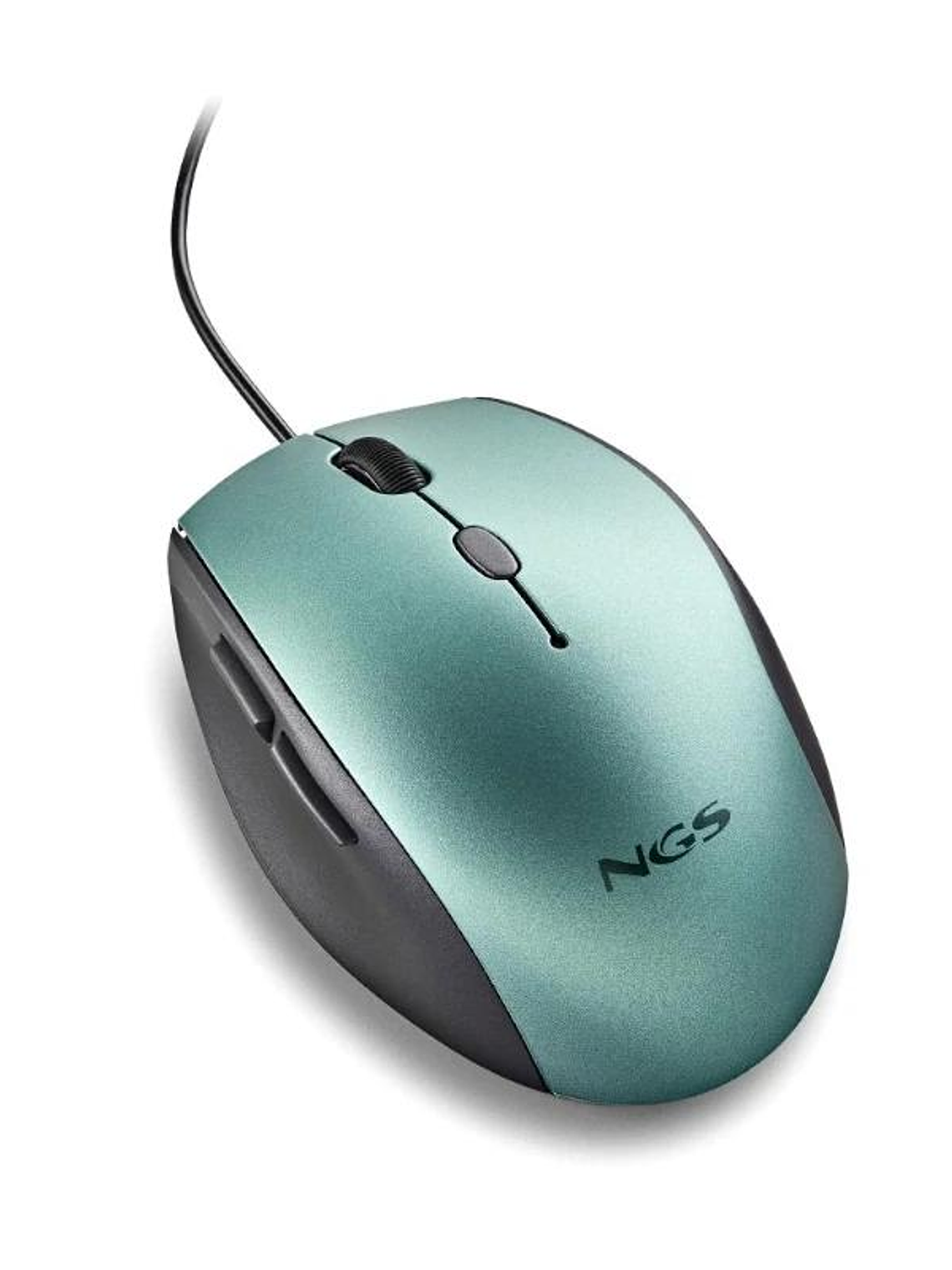 NGS WIRED ERGO SILENT MOUSE + USB TYPE C ADAPT ICE 3