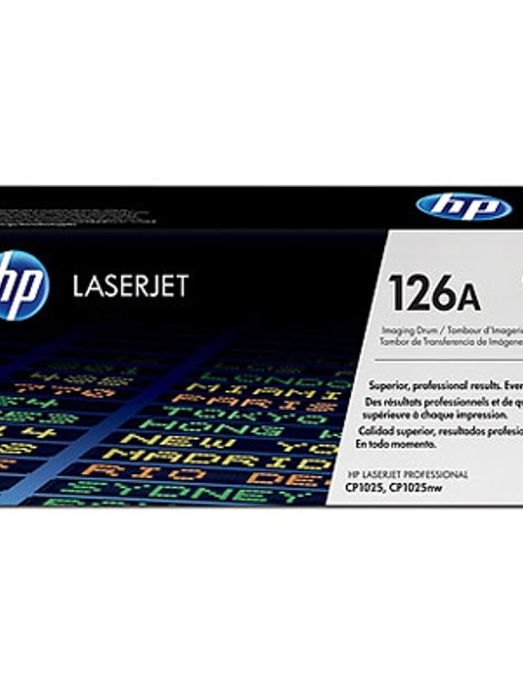 HP Tambor 126A Negro 1