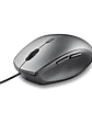 NGS WIRED ERGO SILENT MOUSE + USB TYPE C ADAP GRAY - Miniatura 2
