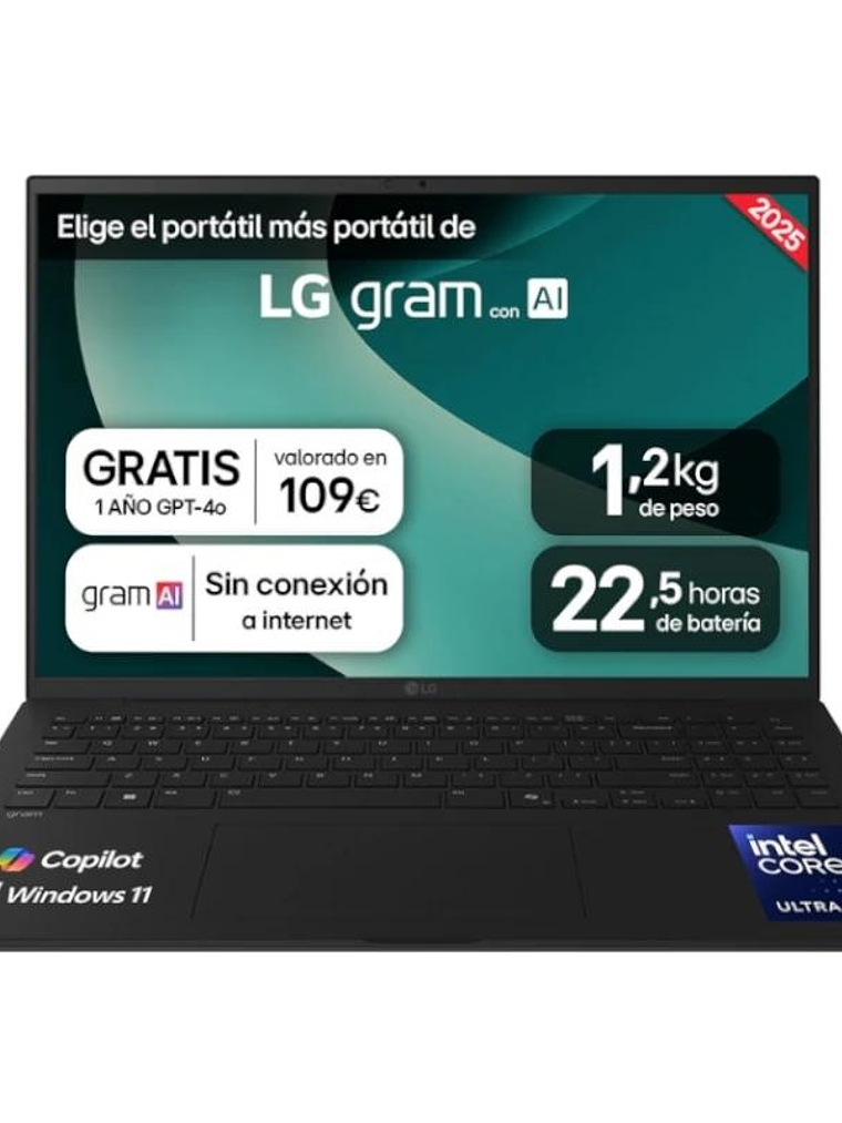 LG 16Z90T-G.AD88B U7-255H 32GB 1TB W11H 16