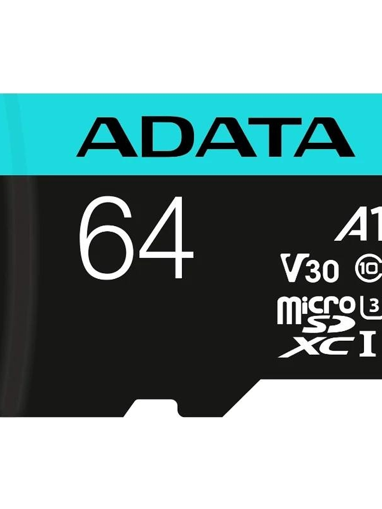 ADATA microSDXC/SDHC UHS-I U3 64GB c/adapt 1