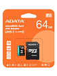 ADATA microSDXC/SDHC UHS-I U3 64GB c/adapt - Miniatura 2