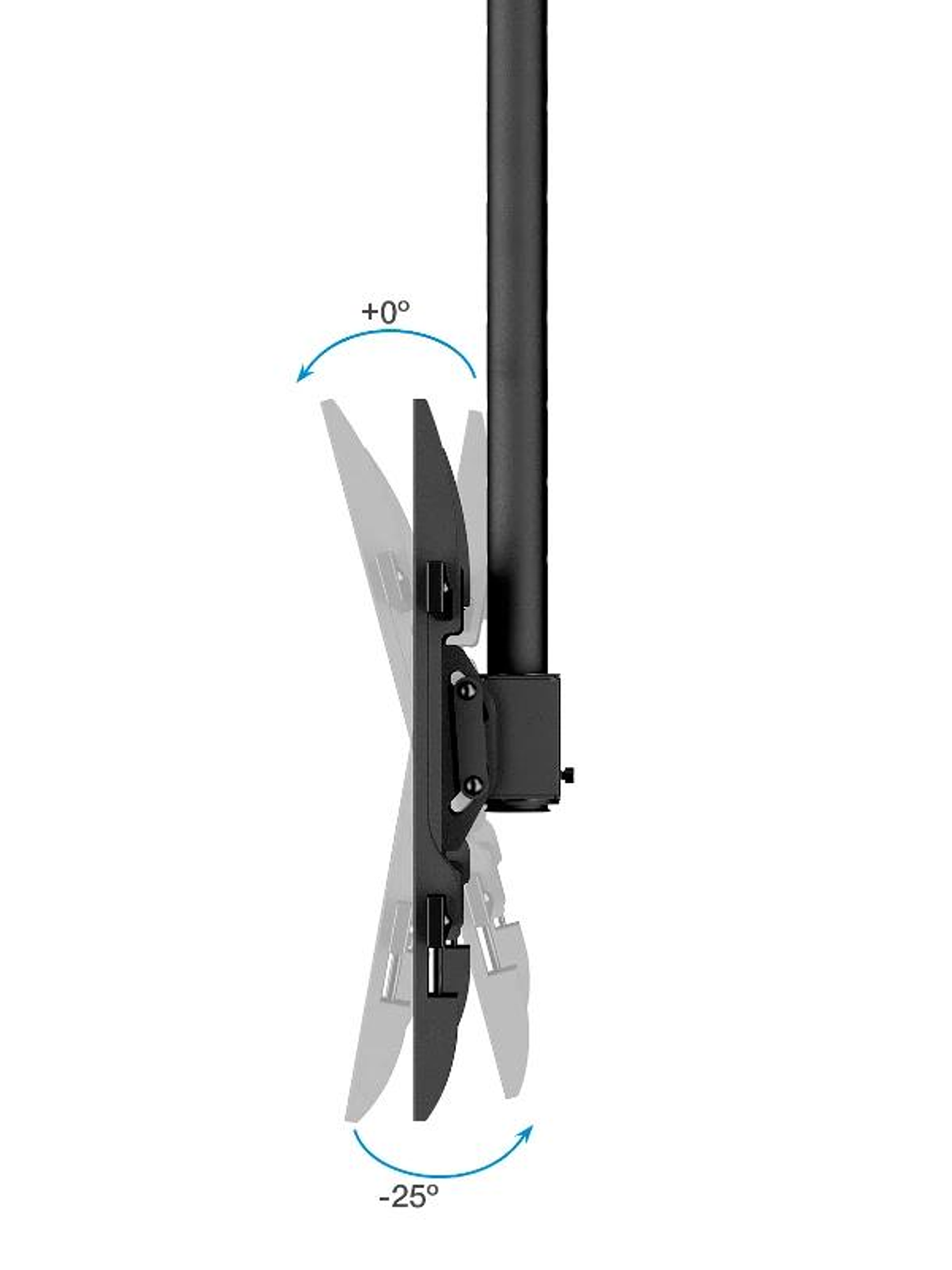 Tooq LPCE1175TSLI-XL-B Soporte techo TV 32