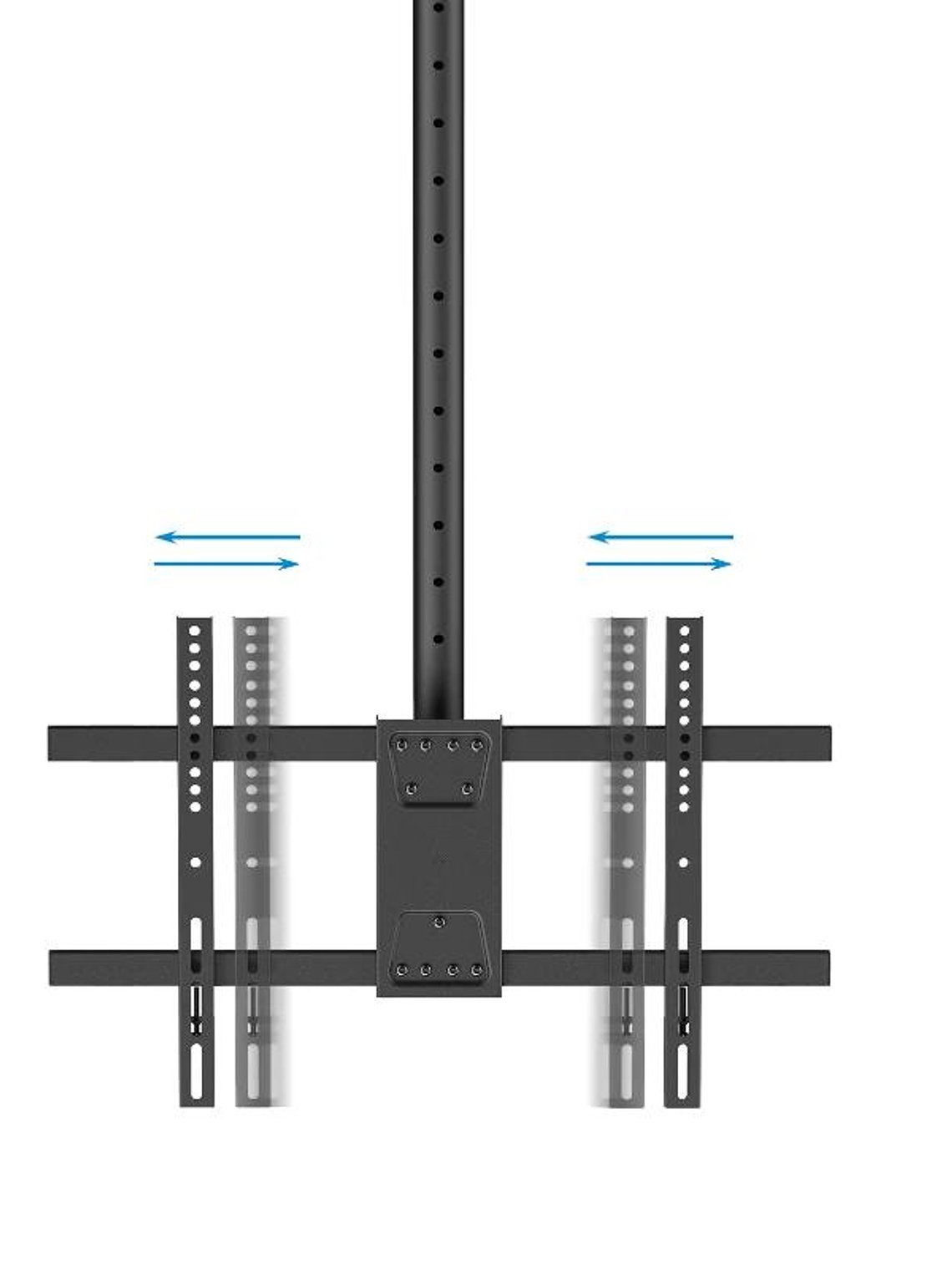 Tooq LPCE1186TSLI-XL-B Soporte techo TV 43