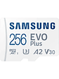 Samsung MicroSDHC EVO Plus New 256GB Clase 10 - Miniatura 1
