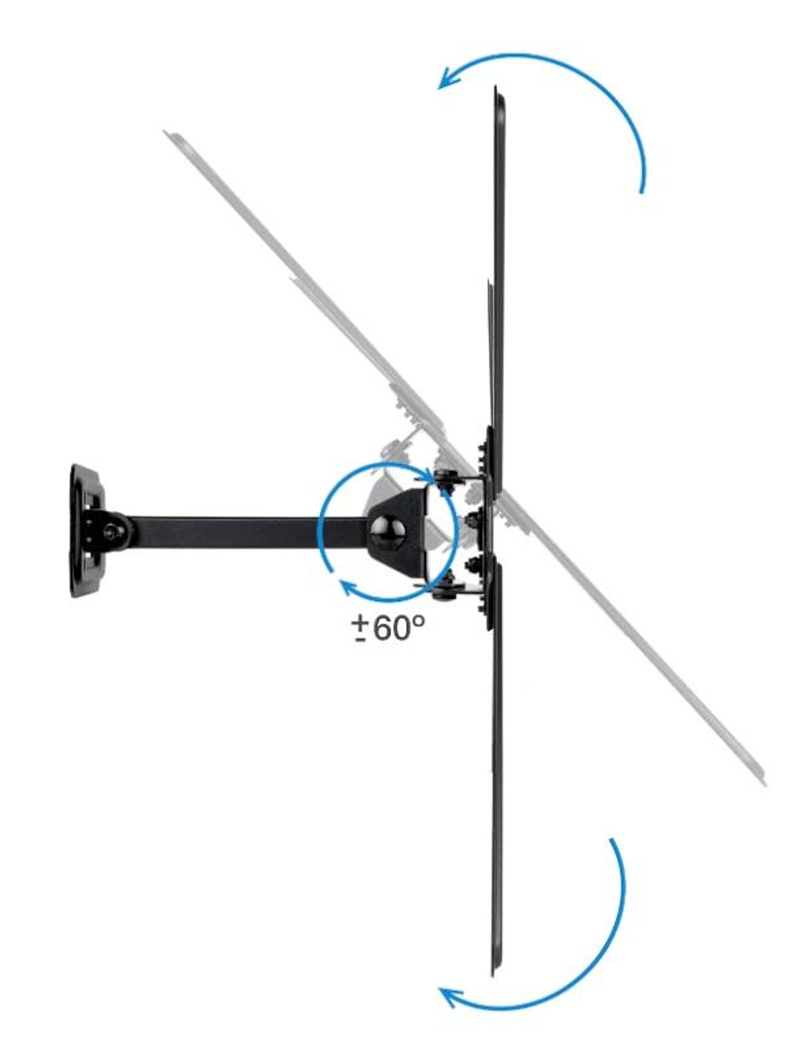 Tooq LP1355TN-B Soporte pared pantallas 13