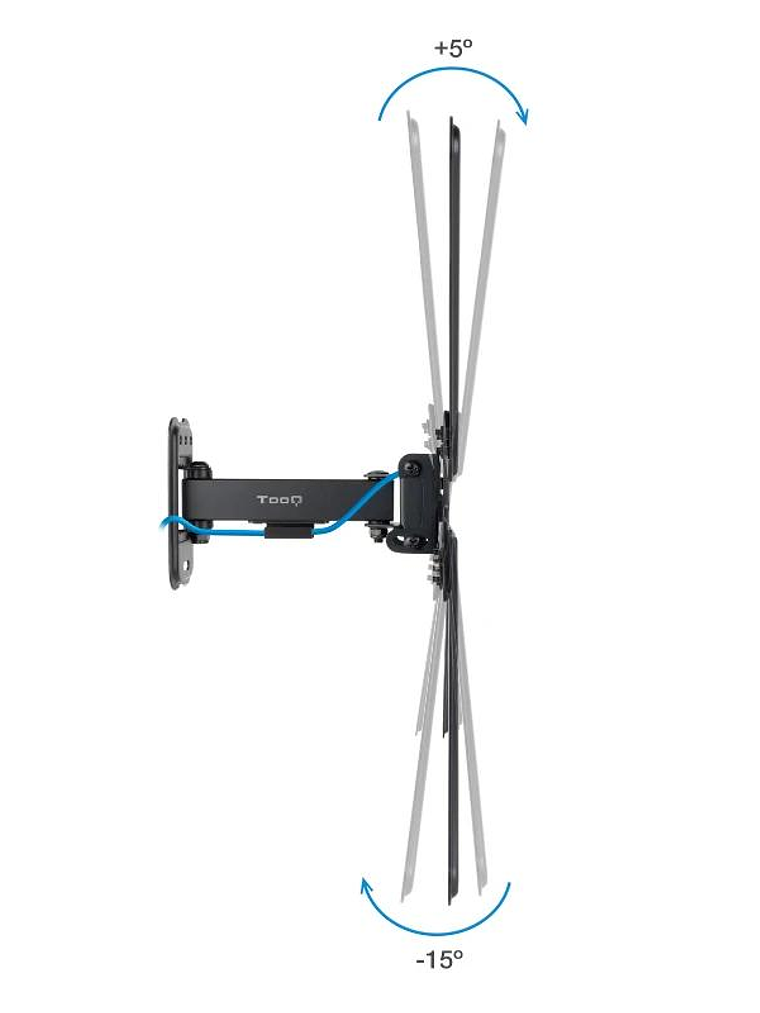 Tooq LP1355TN-B Soporte pared pantallas 13