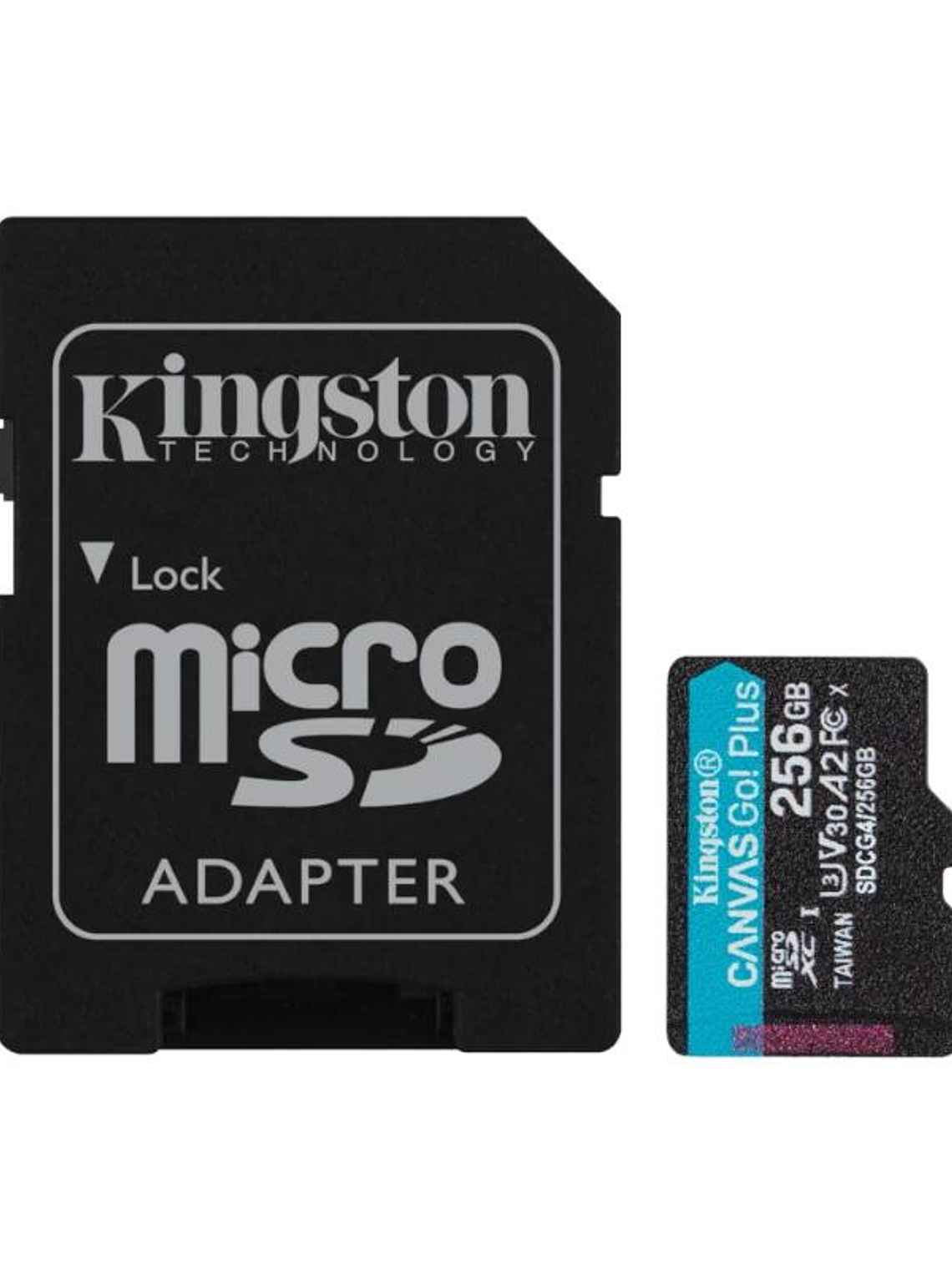 Kingston microSD Canvas Go! Plus 4 256GB 200 MB-s 2