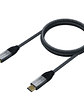Aisens Cable USB3.2 Gen2X2 5A E-Mark CM-CM Gris 2M - Miniatura 2