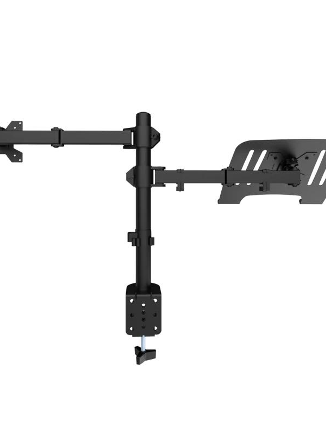 COOLBOX Soporte Monitor+Portátil Monobrazo Acero 4