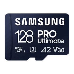 Samsung MicroSDHC PRO Ultimate 128GB U3,V30,A2,4K