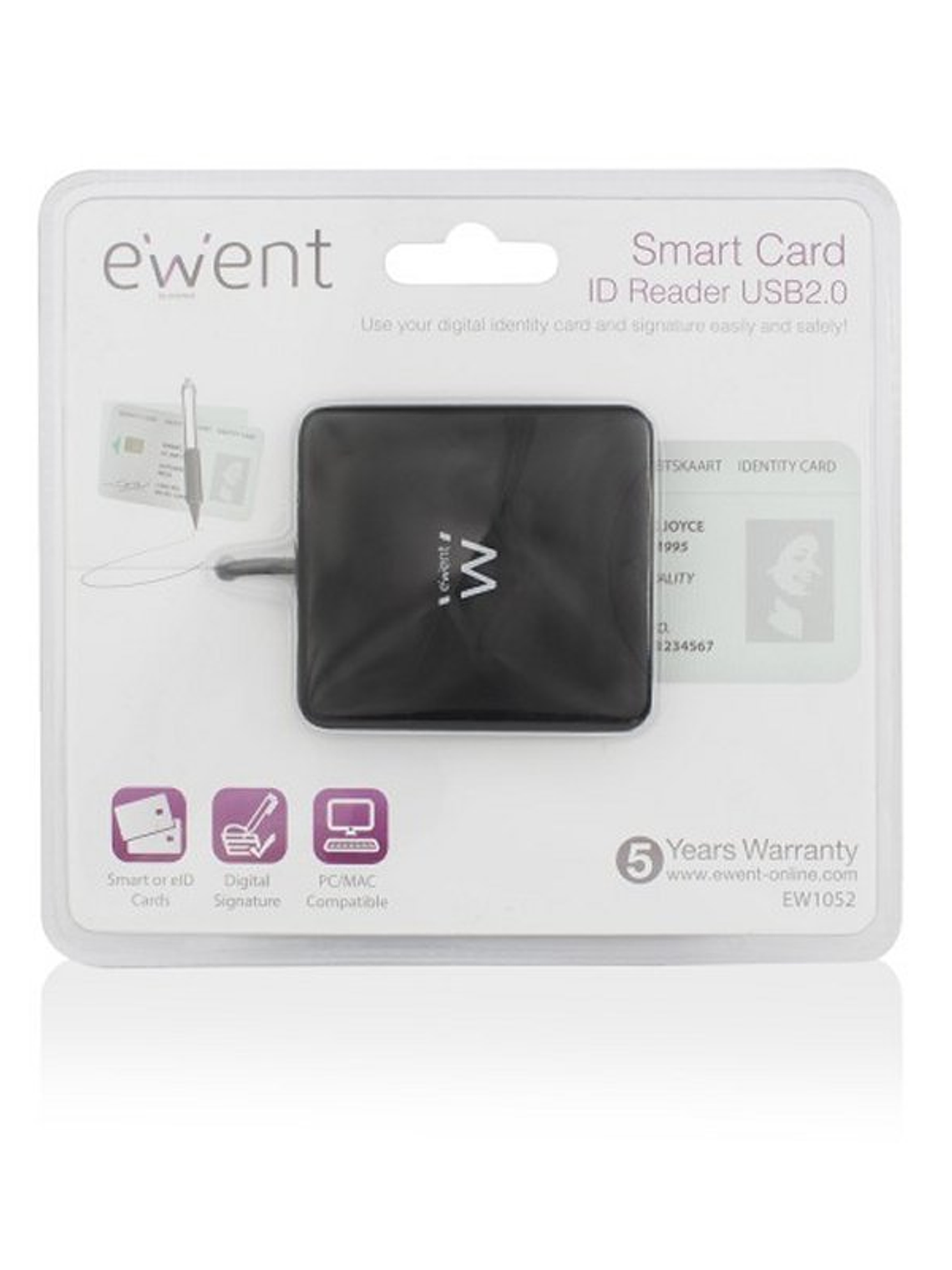 EWENT EW1052 Lector Tarjetas USB2 DNI/Sanitaria 4