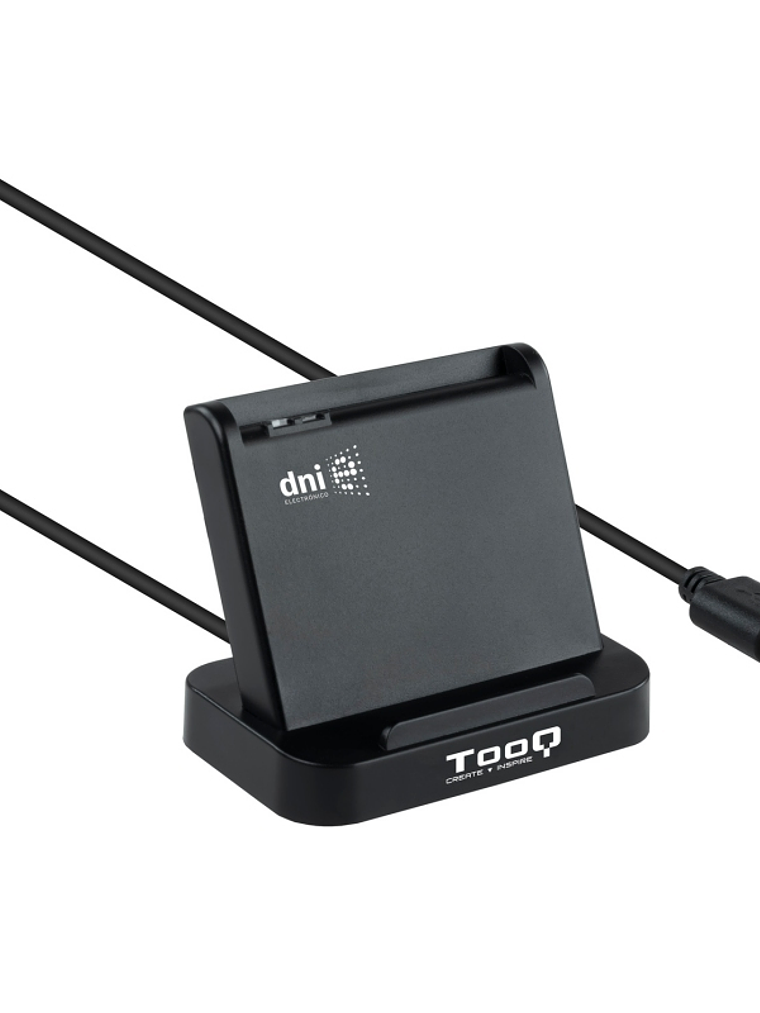 Tooq Lector de tarjetas DNIE VISION USB 2.0 1
