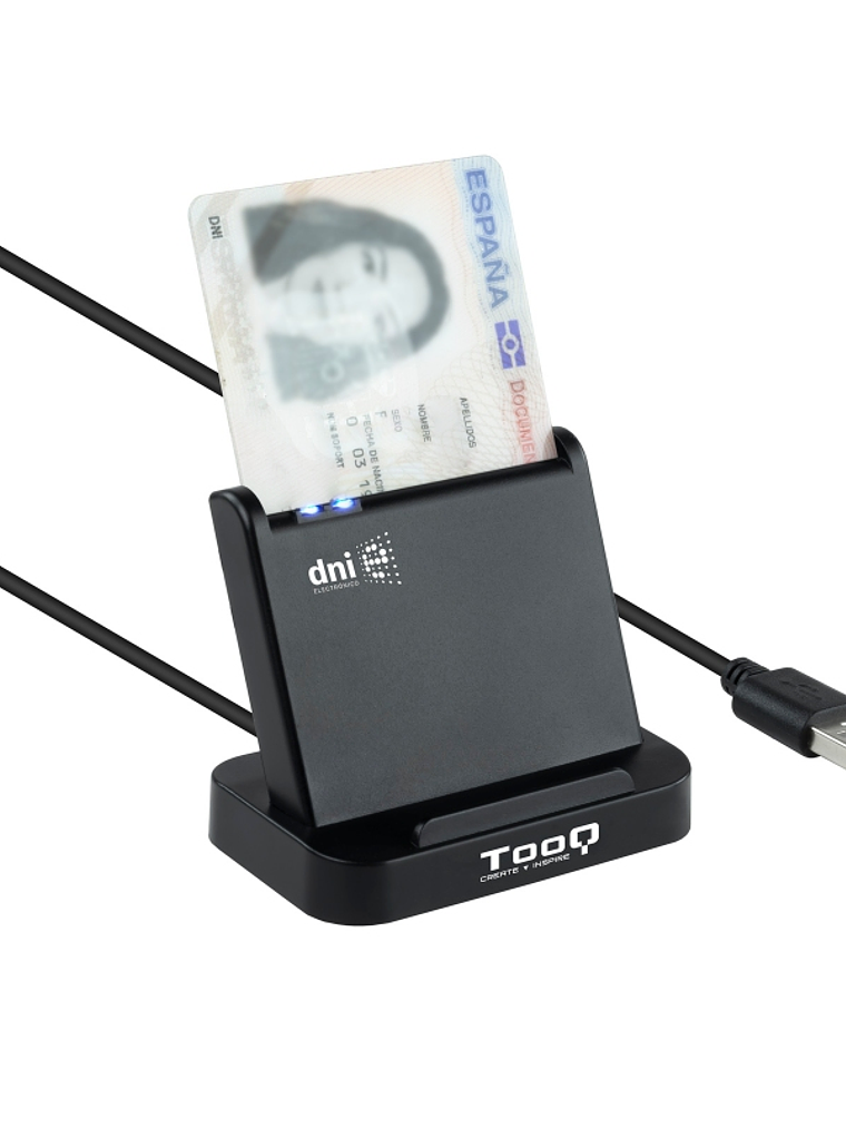 Tooq Lector de tarjetas DNIE VISION USB 2.0 2