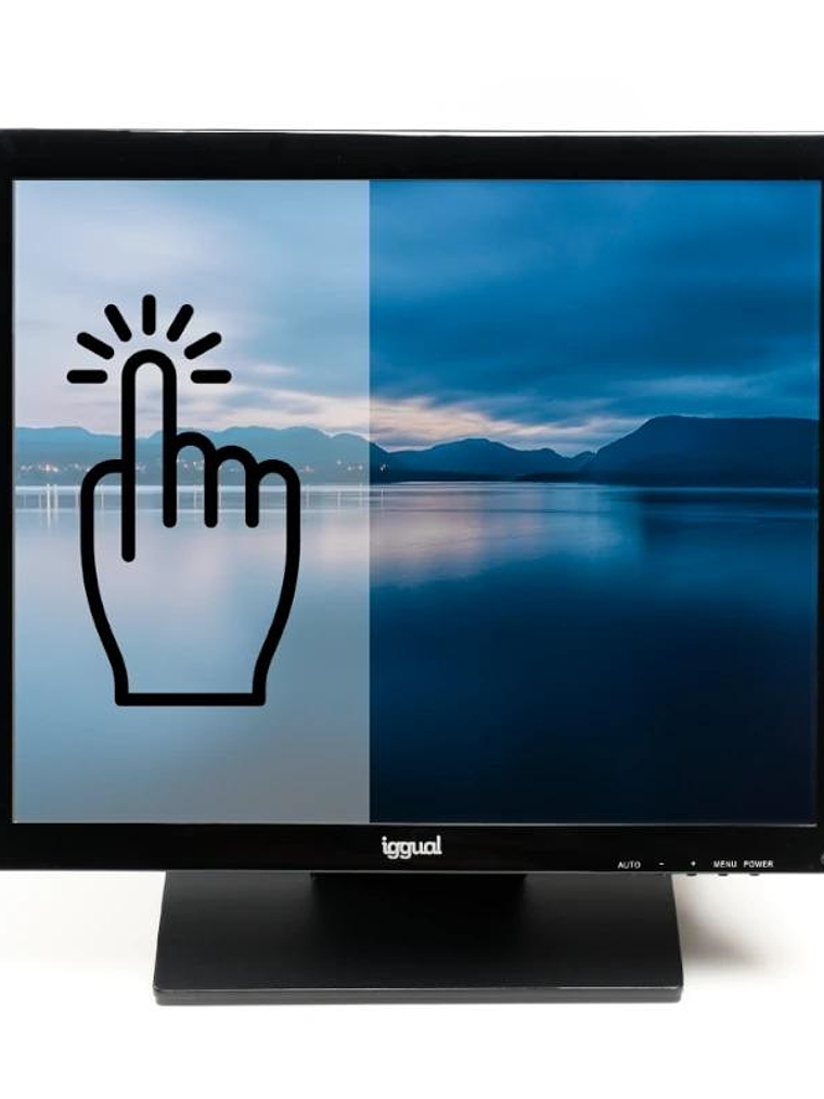 iggual Monitor táctil resistivo 19