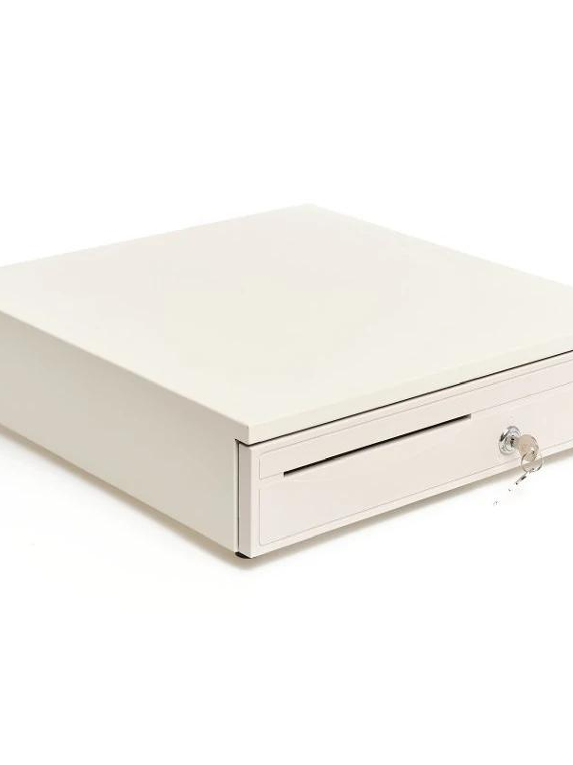 iggual Cajón portamonedas IRON-30W 42cm 5+5 blanco 3